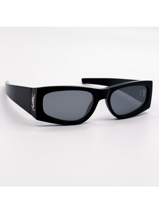 New Saint Laurent Sunglasses SL M140 002 Black Silver main image 2